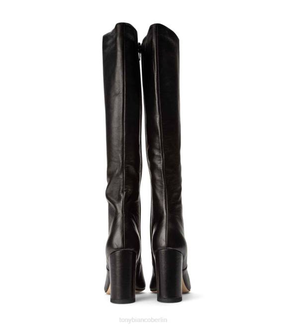 kniehohe Stiefel| de Tony Bianco Frauen epische Wadenstiefel schwarzes Venedig 4624450